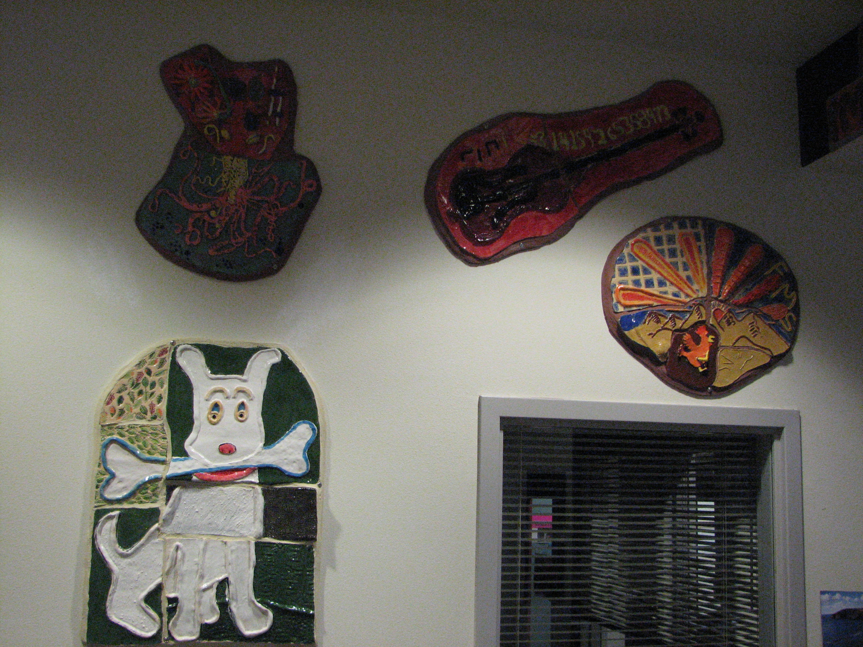 More tiles designed by Liam's friends