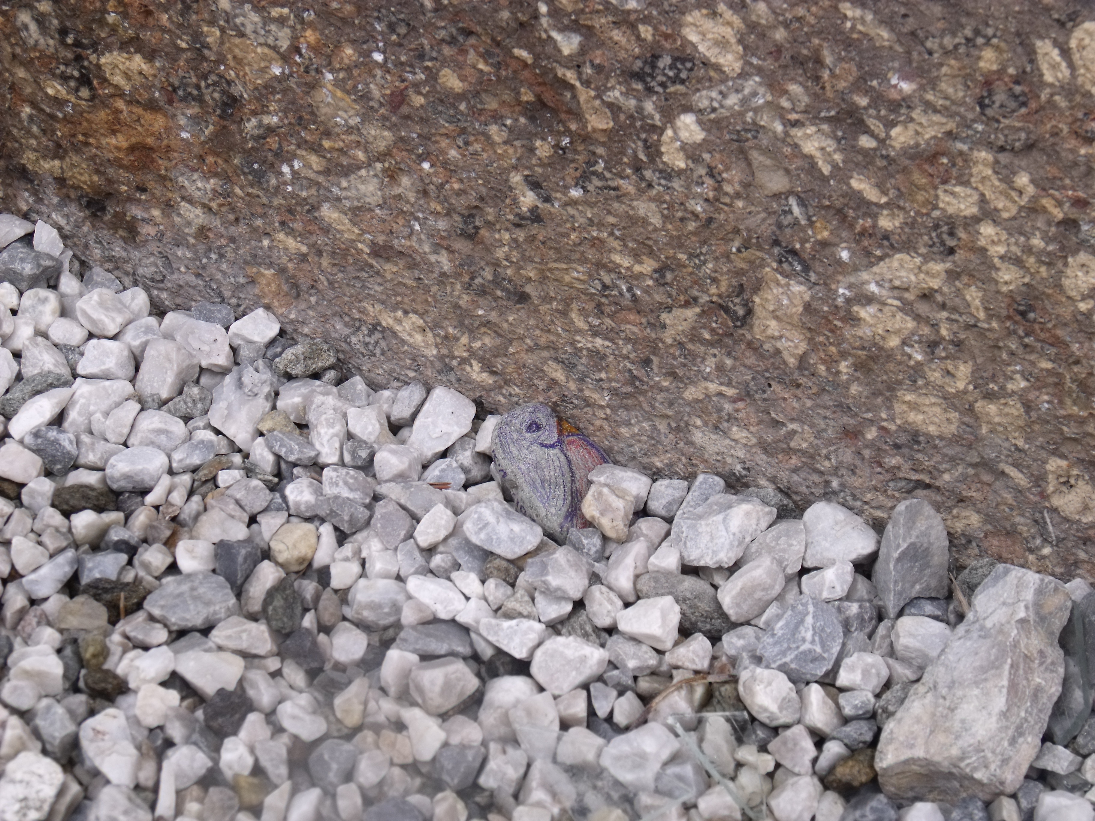 Bird stone in Austria